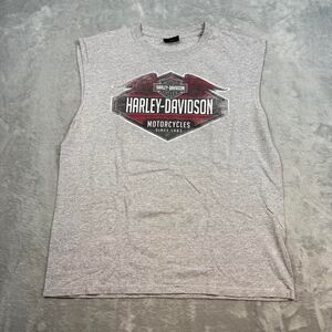 Harley-davidson Men's Grey T-shirt